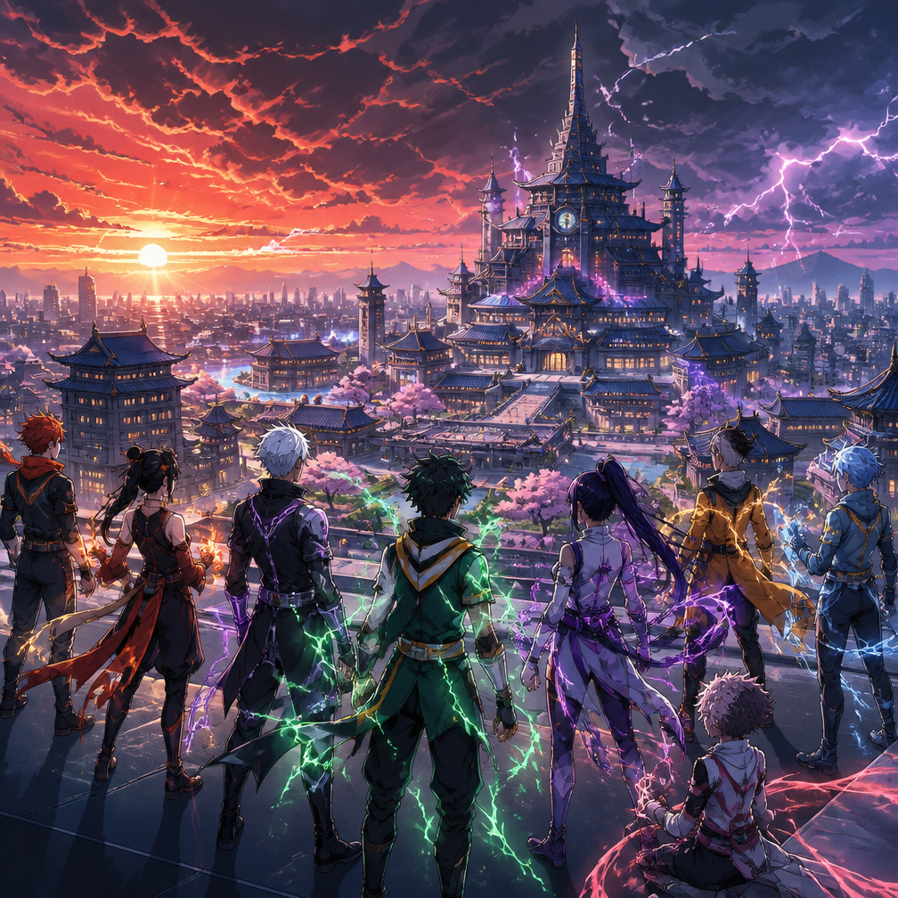 Cover art for Paragon Academy: Breakpoint, a superheroes world on Voyage
