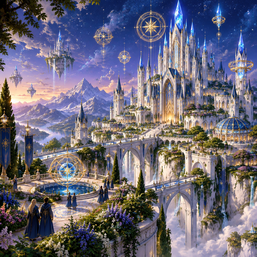 Cover art for Eldoria, a high fantasy world on Voyage