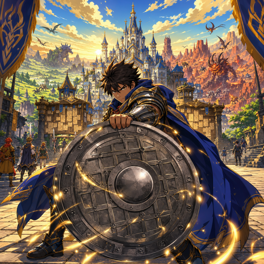 Cover art for Caldenmore: The Shieldbearer, a shieldbearer world on Voyage