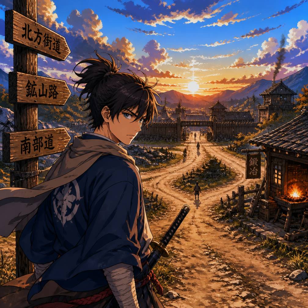 Cover art for My Life as a Sword Master, a fantasy world on Voyage
