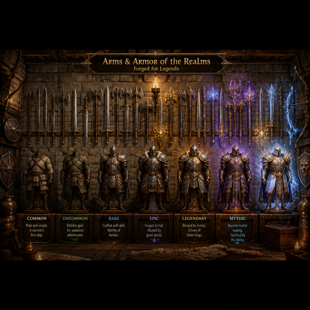 Cover art for Blades & Plate: D&D Weapons and Armor Mod, a fantasy mod on Voyage