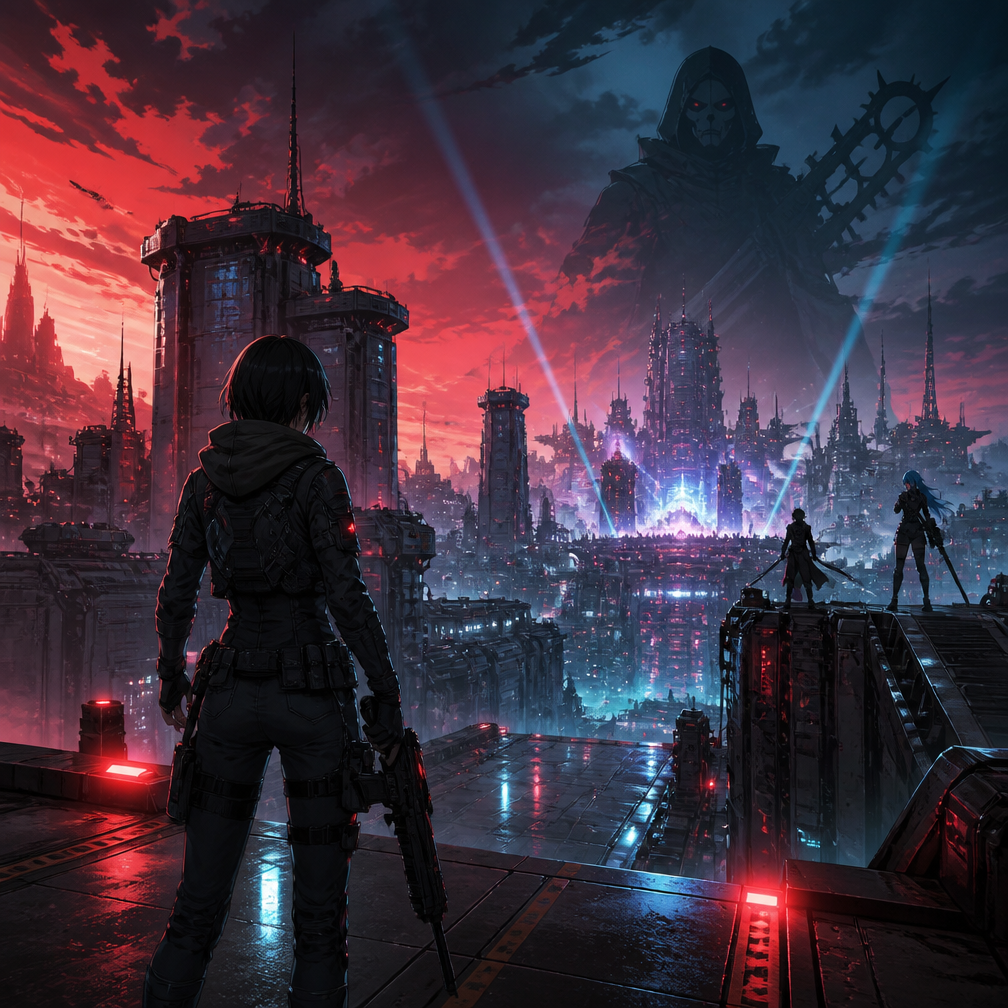 Cover art for Gun Gale Online: Death Gun Rising, a gun gale online world on Voyage