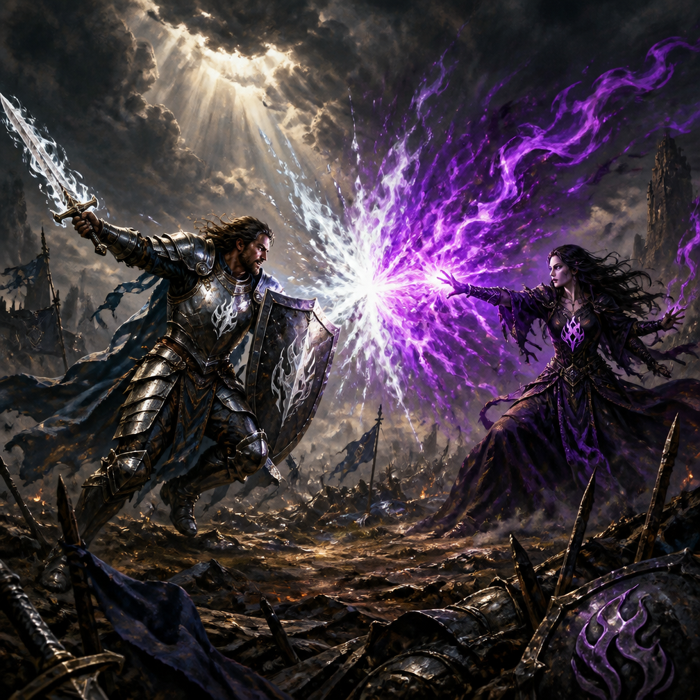 Cover art for Errol, the Realm of Oaths and Spirits, a fantasy world on Voyage