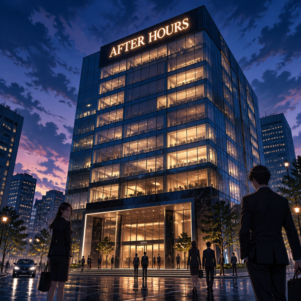 Cover art for After Hours, a modern world on Voyage