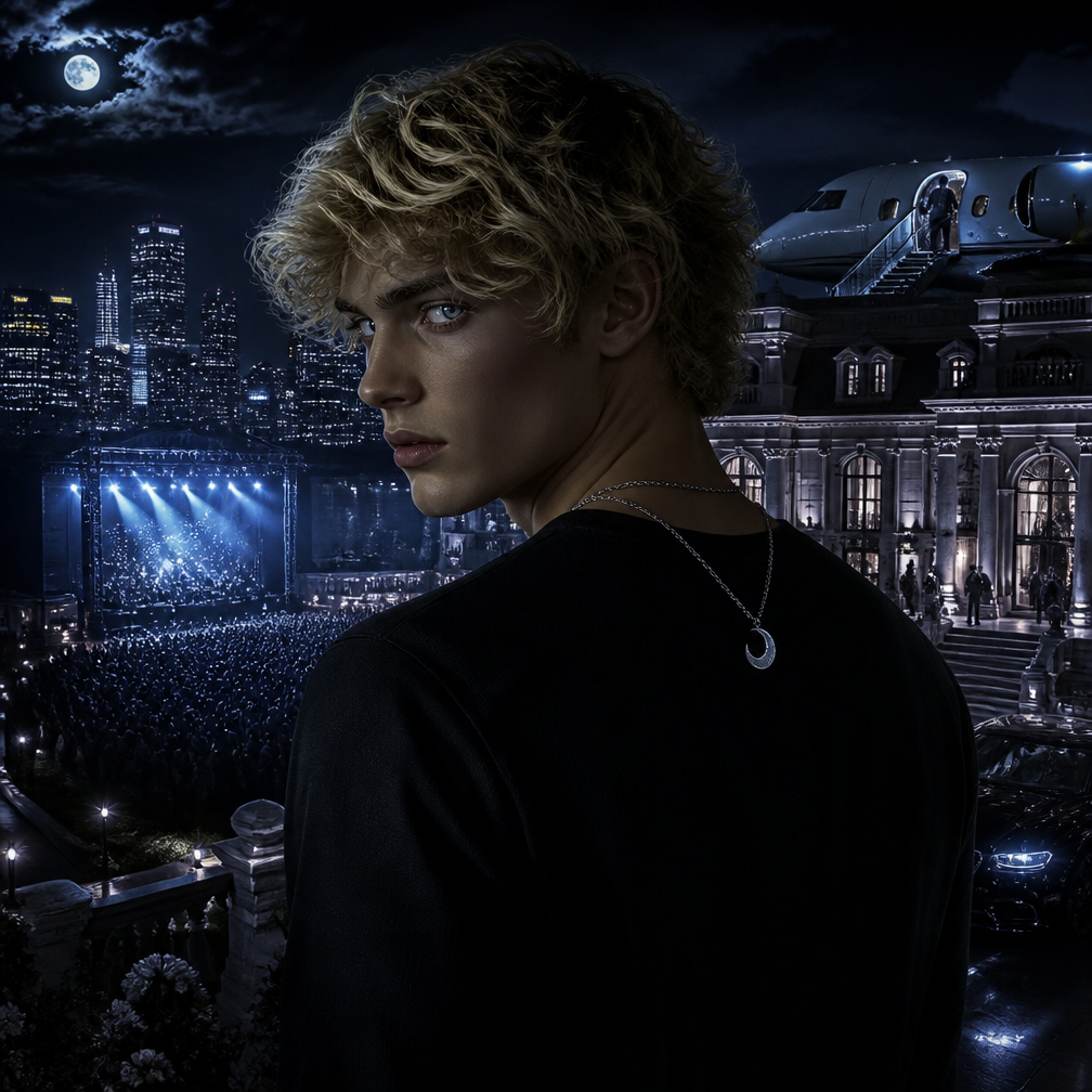 Cover art for The Moon Heir, a modern world on Voyage
