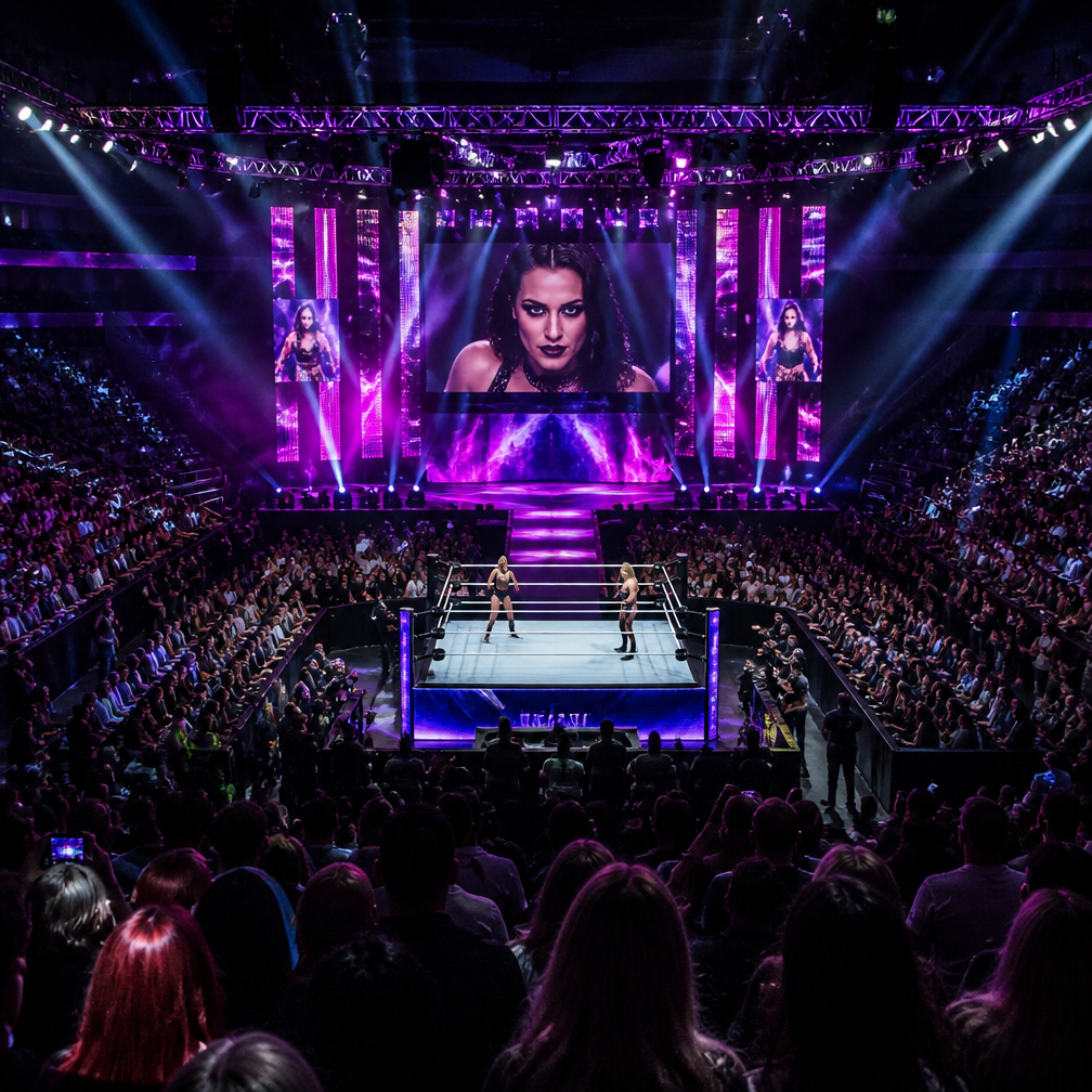 Cover art for Wrestling Dynasty Championship, a professional wrestling world on Voyage