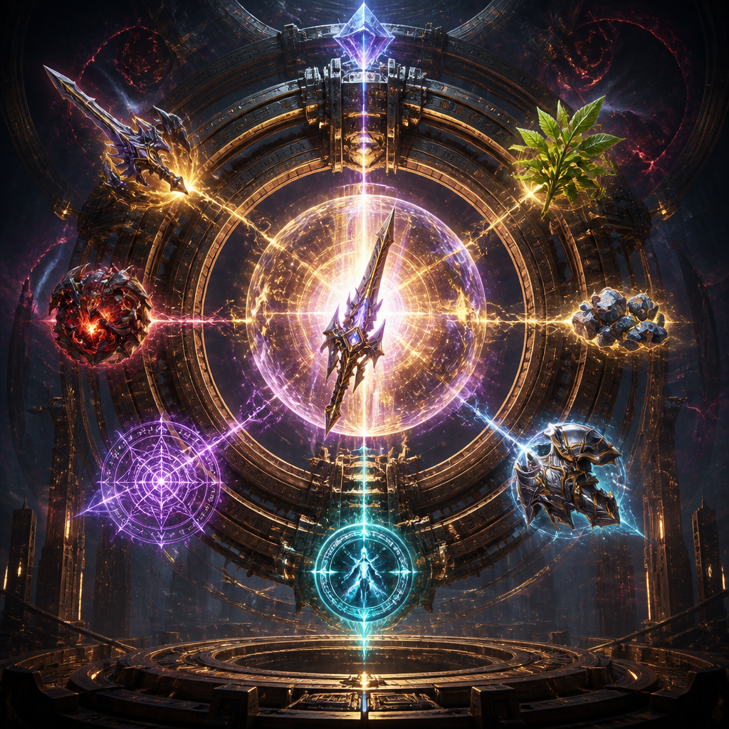 Cover art for The Genesis Engine, an universal synthesis mod on Voyage