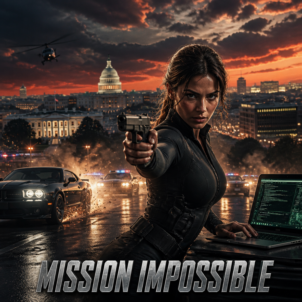 Cover art for Mission Impossible, a spy world on Voyage