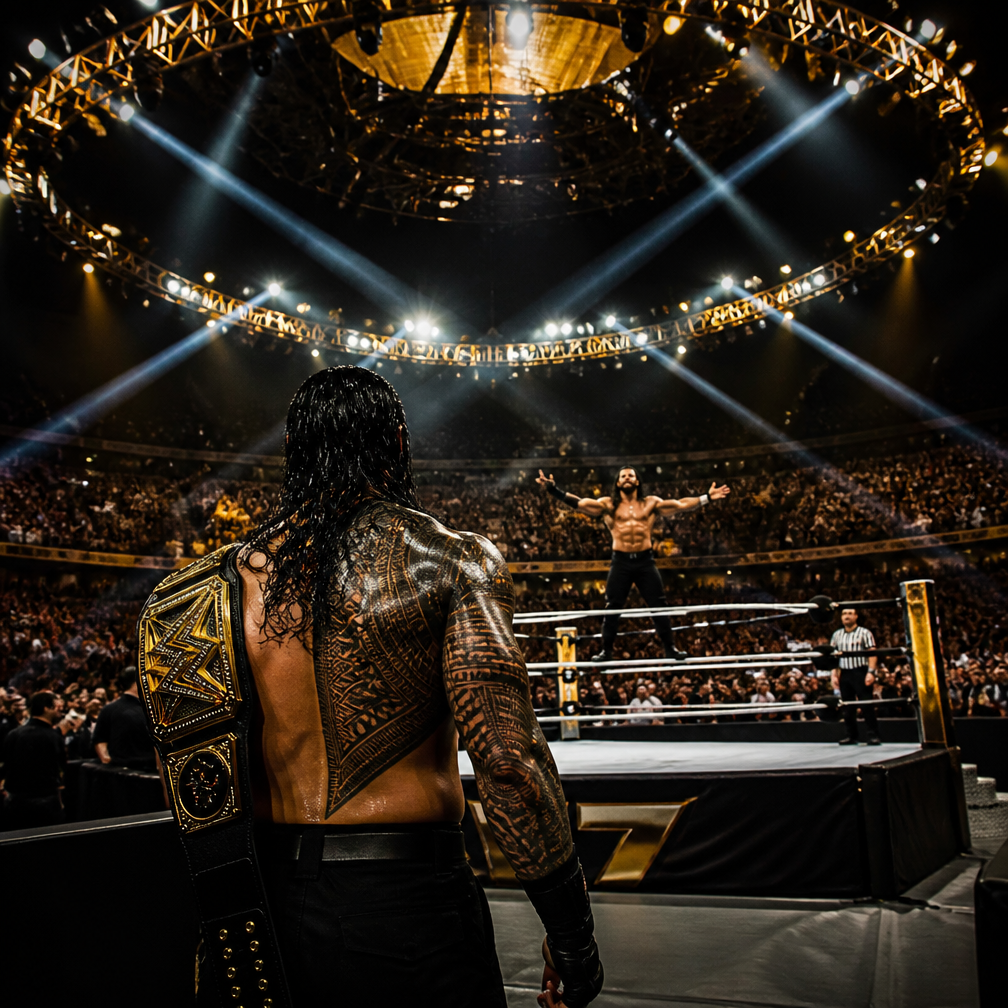 Cover art for Ironclad Championship Wrestling, a wrestling world on Voyage