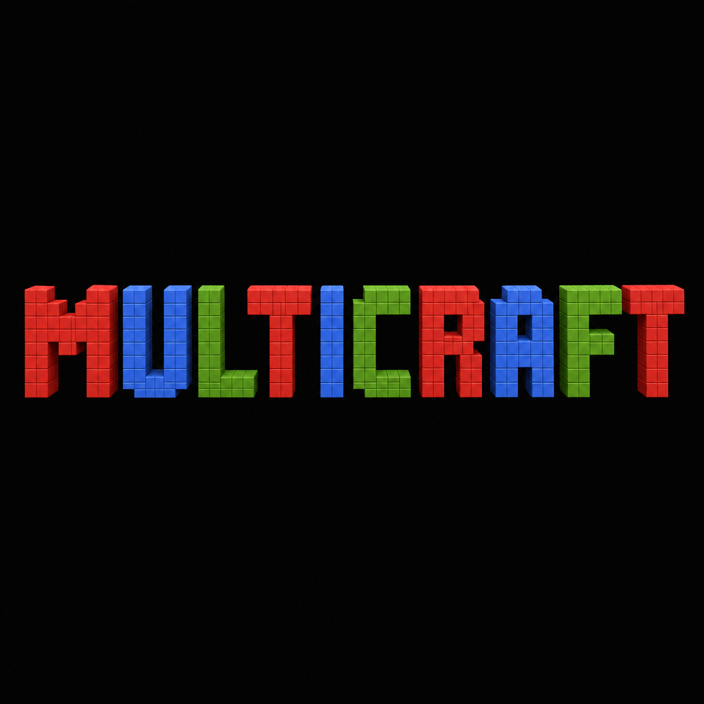 Cover art for MultiCraft, a multiplayer world on Voyage