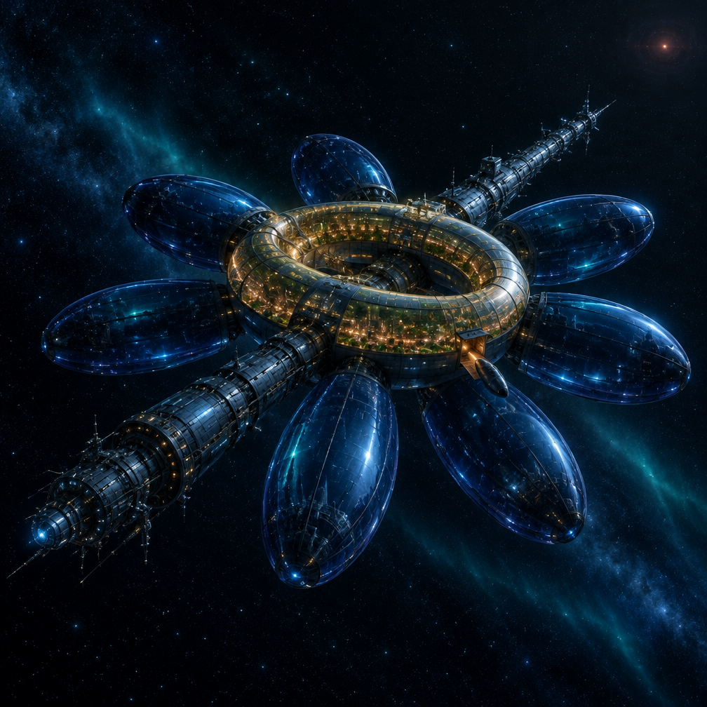 Cover art for The Last Voyage, a sci-fi world on Voyage
