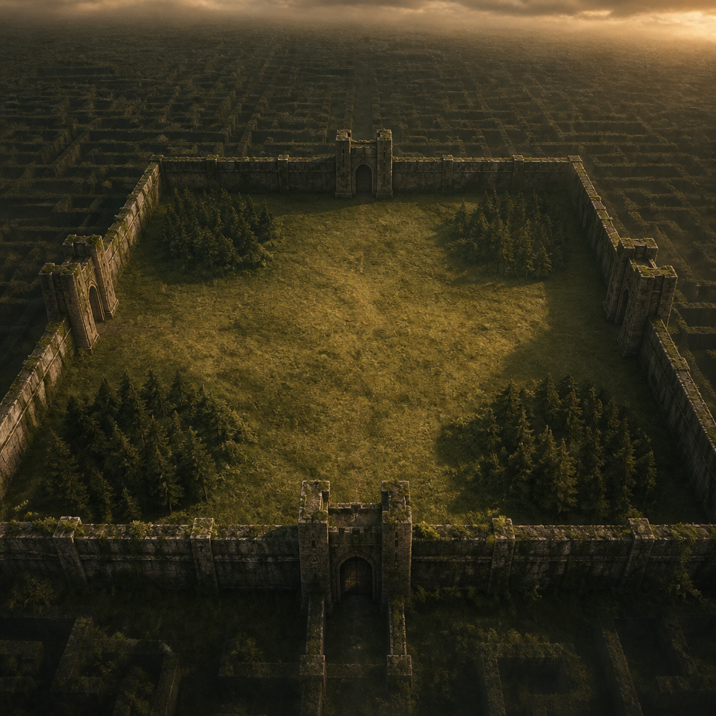 Cover art for The Glades, a fantasy world on Voyage