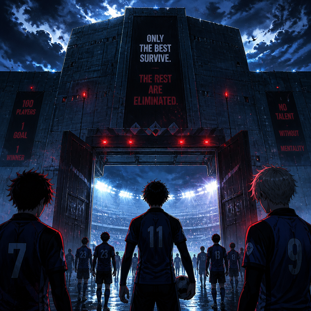Cover art for Blue Lock Ultra Realistic RPG, a football world on Voyage