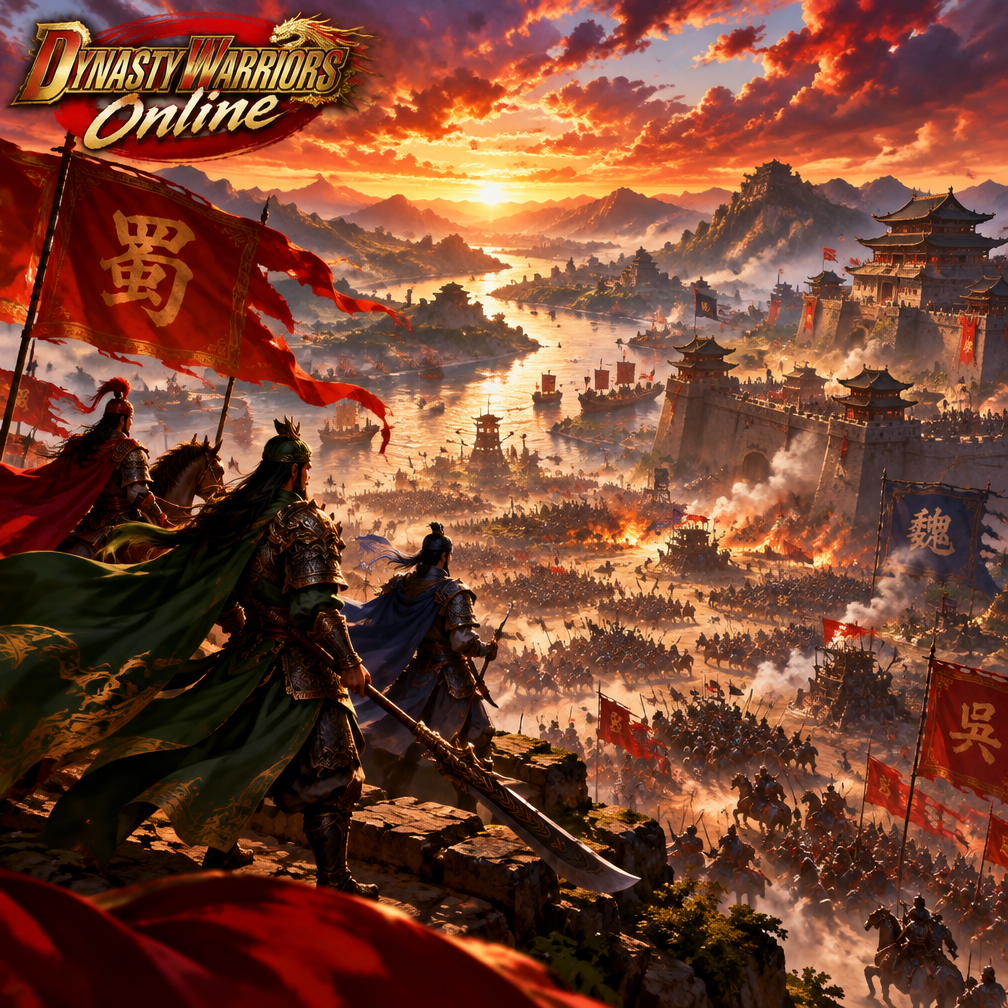 Cover art for Three Kingdoms: Clash of Heroes, a three kingdoms world on Voyage