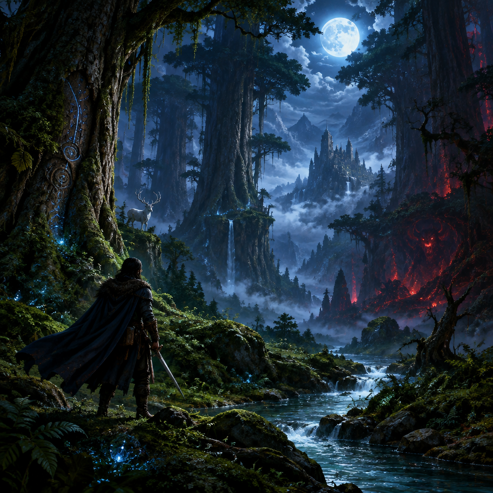 Cover art for Karanlık Tahtın Ötesi, an isekai world on Voyage