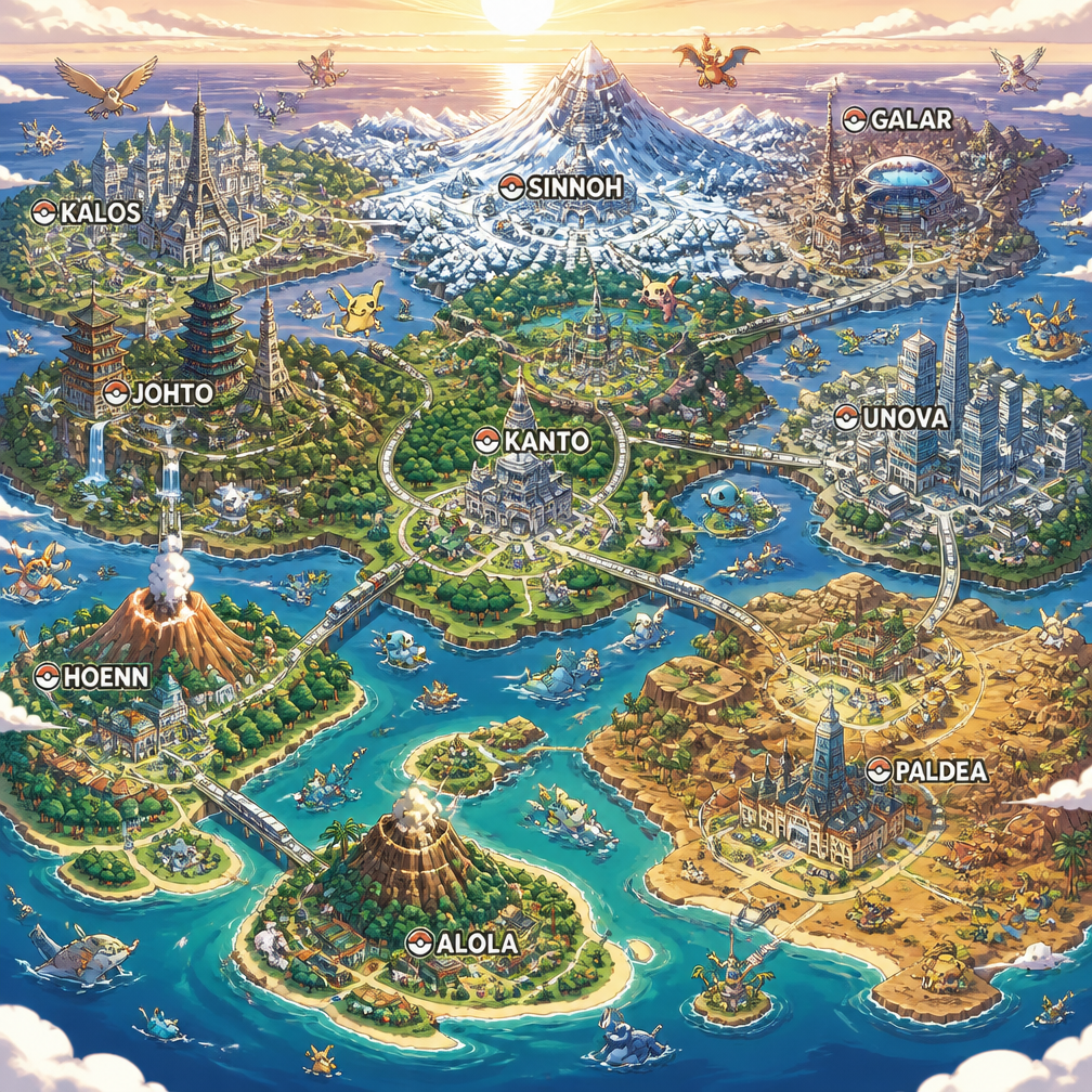 Cover art for Pokémon: Pokéworld on Voyage
