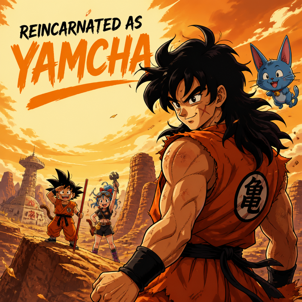 Cover art for Reincarnated as Yamcha, a dragon-ball world on Voyage