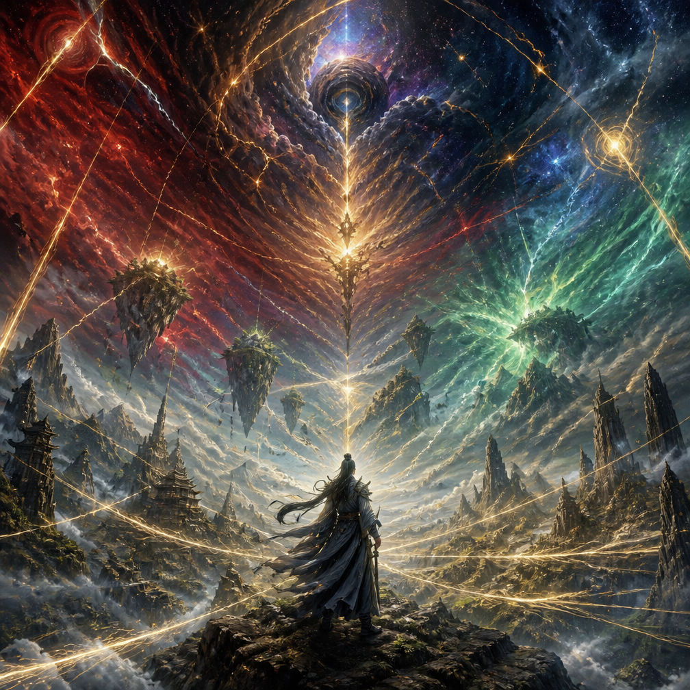 Cover art for Parabellum, a cultivation world on Voyage