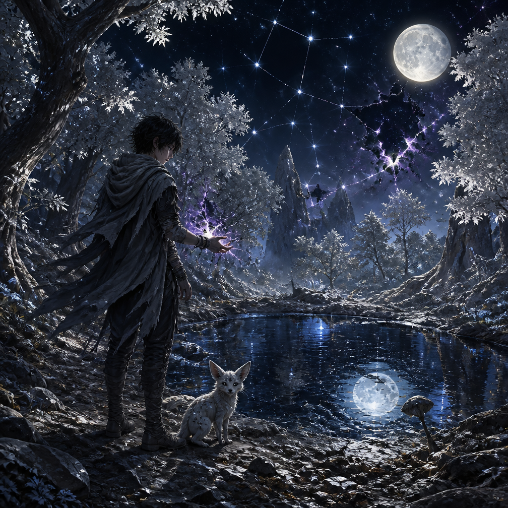 Cover art for The Unwritten Wilds, a fantasy world on Voyage