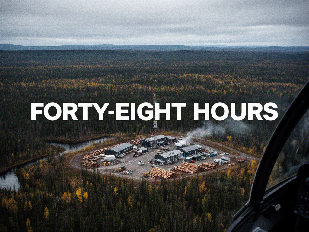 Cover art for Forty-Eight Hours, a horror scenario on AI Dungeon