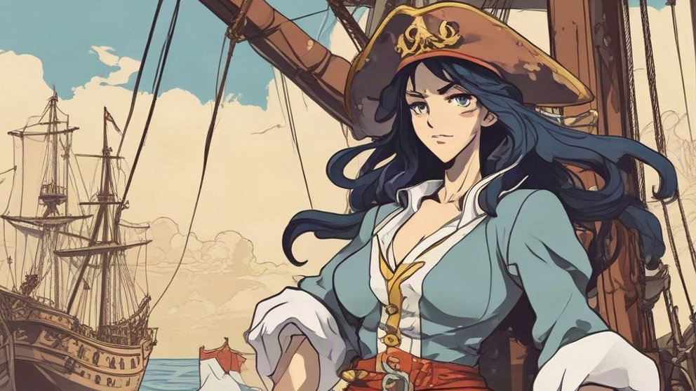 Cover art for What? Im the captain of Shipwreck cove!, a fantasy scenario on AI Dungeon