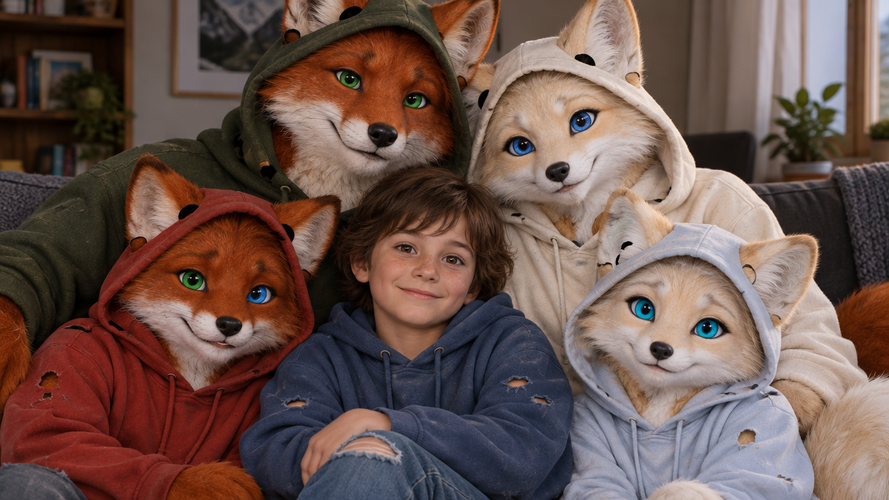 Cover art for Your an adopted child, a beastkin scenario on AI Dungeon