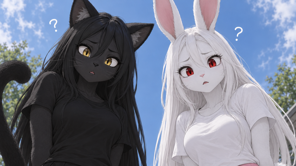 Cover art for Awakened in an Anthro World, an isekai scenario on AI Dungeon