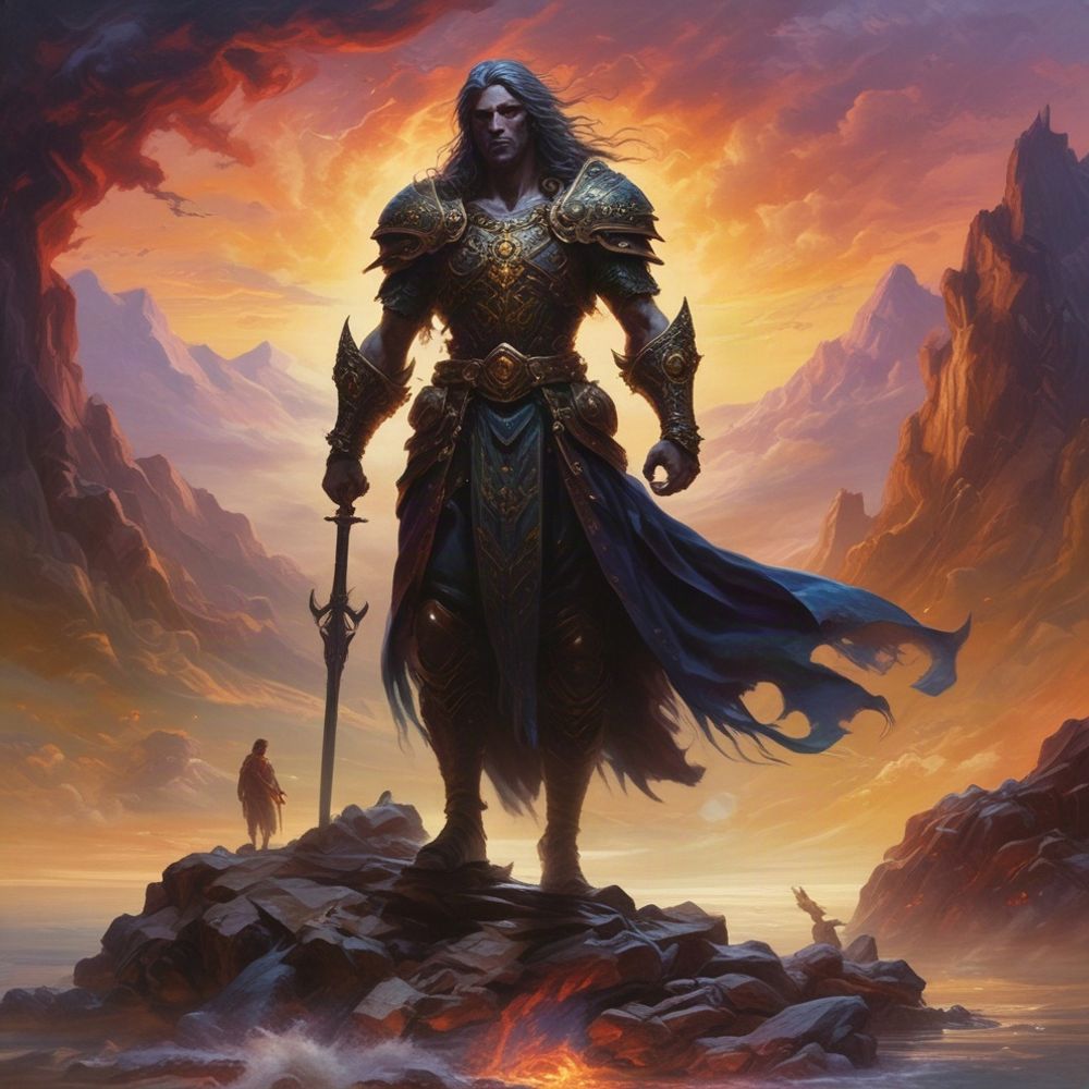 Cover art for Chosen by armor (Beta), a magic scenario on AI Dungeon