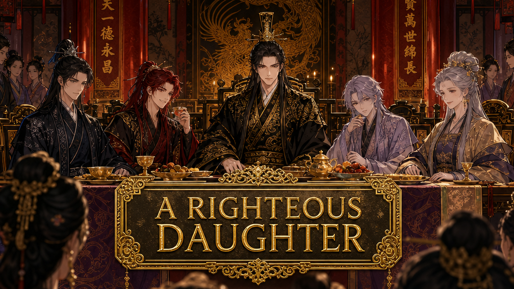 Cover art for A Righteous Daughter, a romance scenario on AI Dungeon