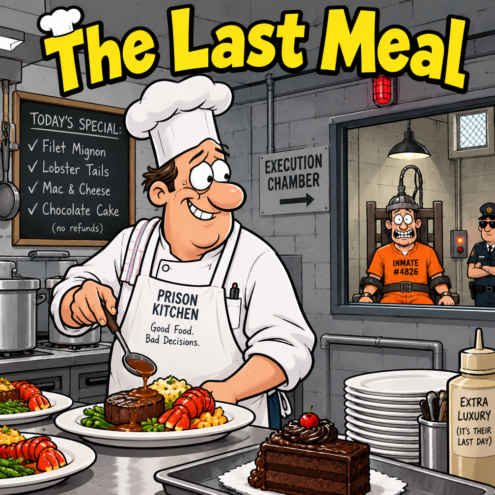 Cover art for The Last Meal, a last meal scenario on AI Dungeon