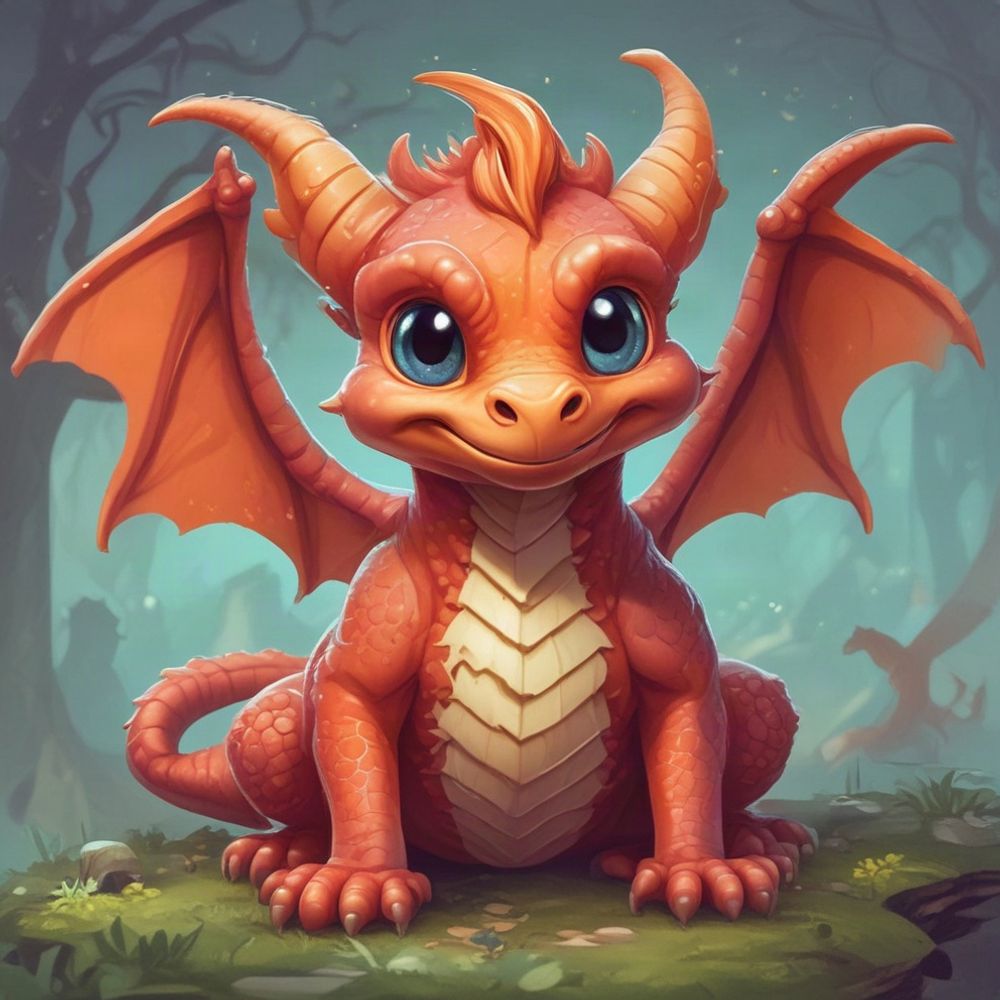 Cover art for Dragon nursery!, a dragons scenario on AI Dungeon