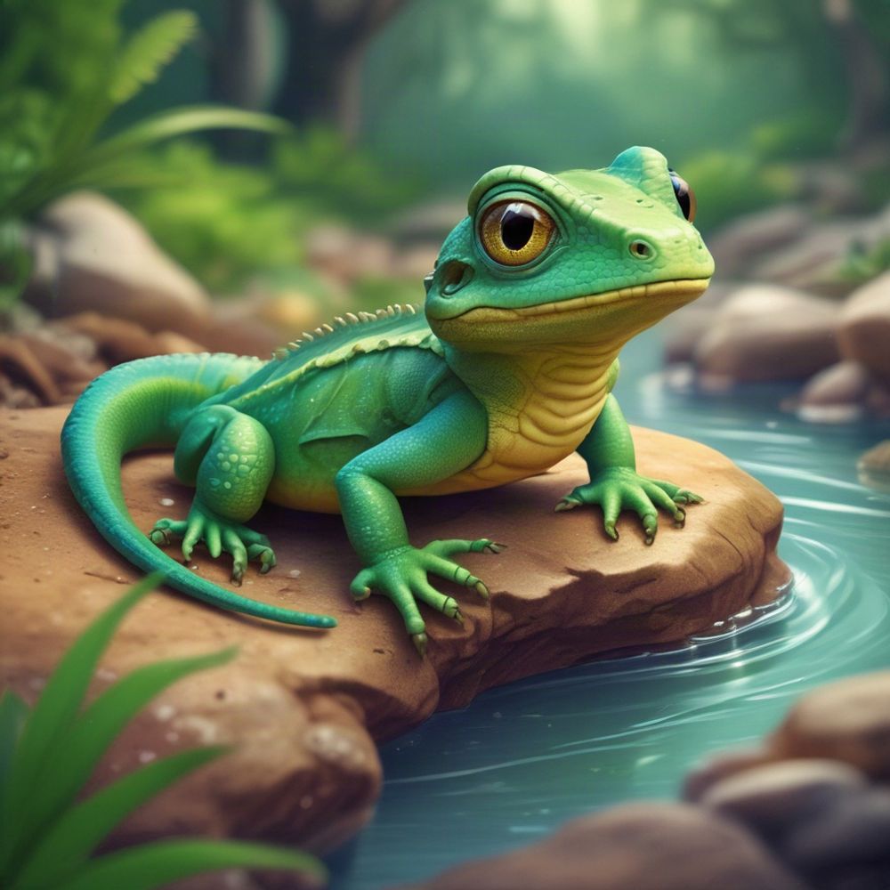 Cover art for Lizard. , a lizard scenario on AI Dungeon