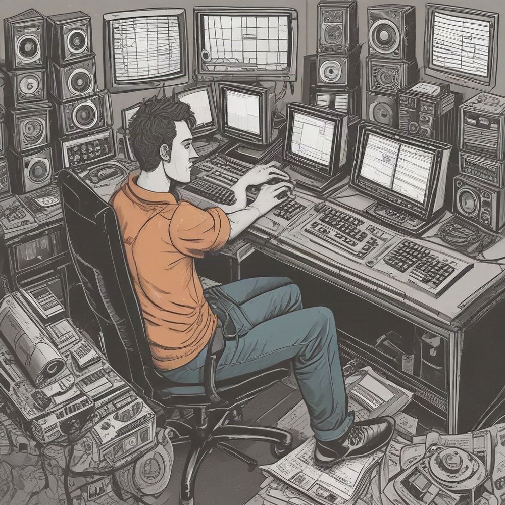 Cover art for Producers Life, a real life scenario on AI Dungeon