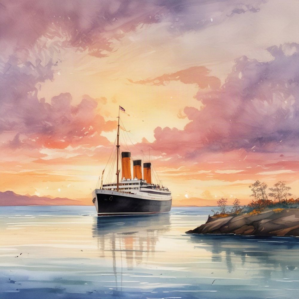Cover art for Titanic, a titanic scenario on AI Dungeon