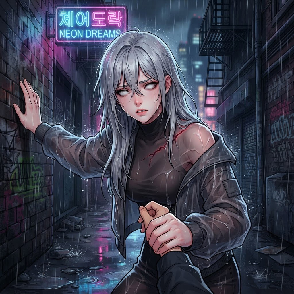 Cover art for The Fallen Angel, a romance scenario on AI Dungeon