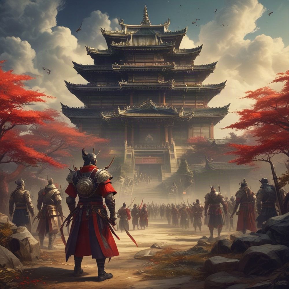 Cover art for Naruto to Boruto: Rise of the Daimyos, a suspense scenario on AI Dungeon