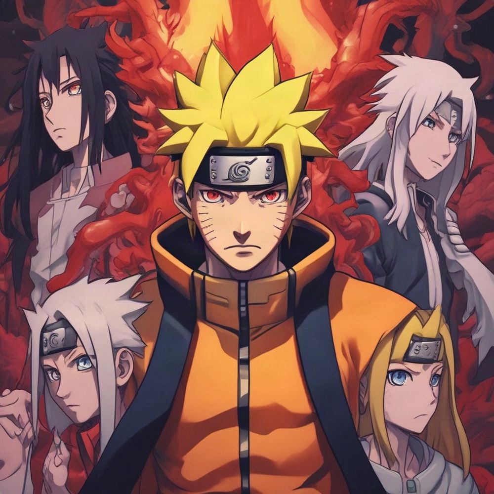 Cover art for Naruto - The Bloodline of God of Desire on AI Dungeon