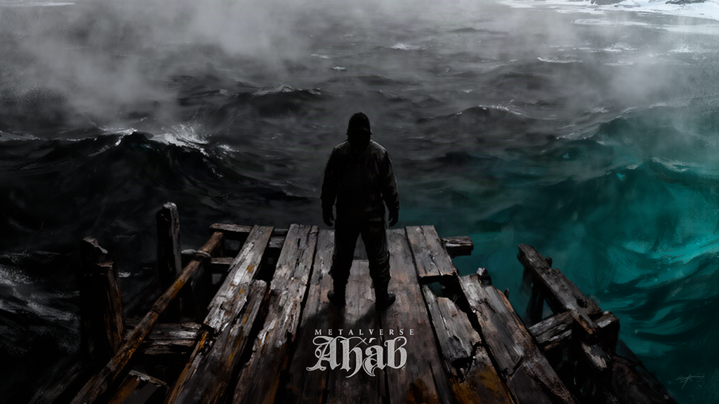 Cover art for METALVERSE: AHAB, a metalverse scenario on AI Dungeon