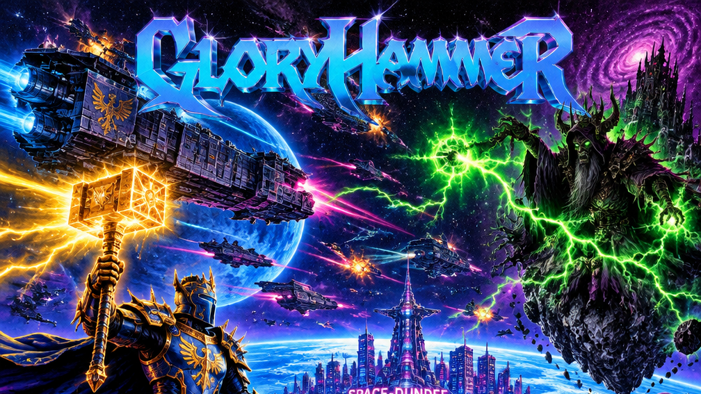 Cover art for METALVERSE: Gloryhammer on AI Dungeon