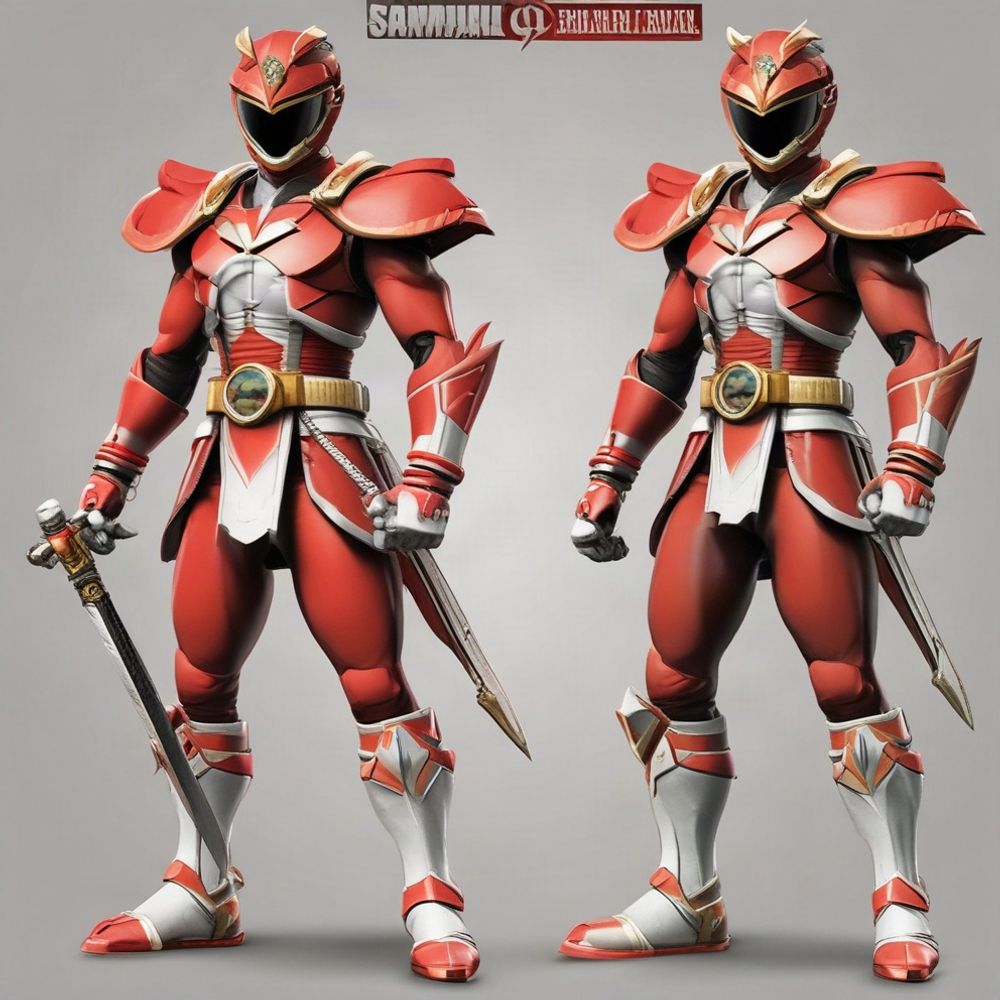 Cover art for Power Rangers Samurai on AI Dungeon