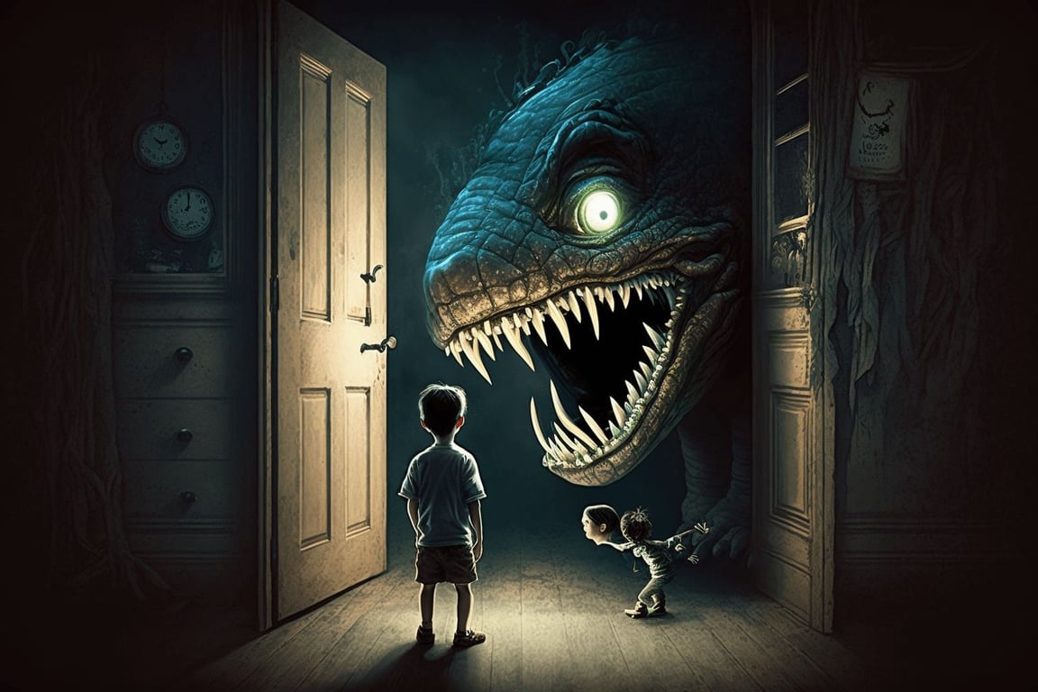 Cover art for It/Pennywise, an it pennywise scenario on AI Dungeon