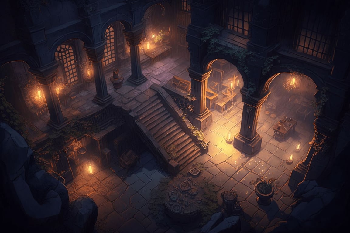 Cover art for Lucky Tower , a fantasy scenario on AI Dungeon