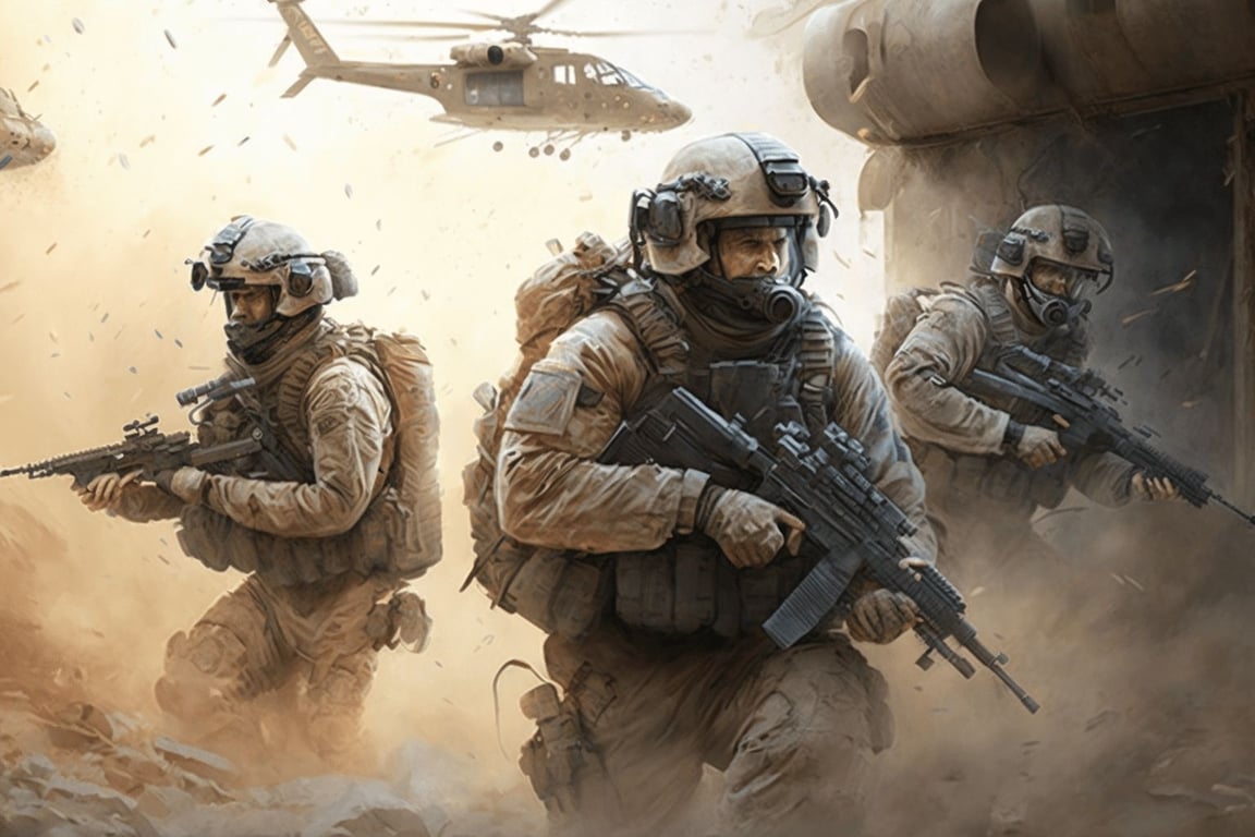 Cover art for Operation Ivey, a realism scenario on AI Dungeon