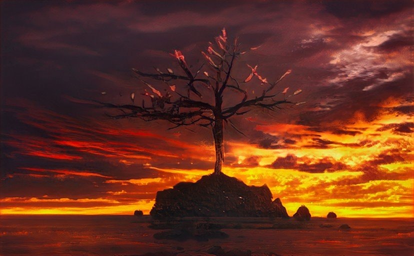Cover art for The island , a conspiracy scenario on AI Dungeon