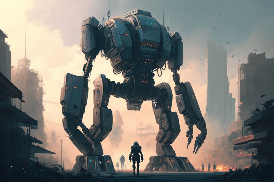 Cover art for The Last March of Iron, a war scenario on AI Dungeon