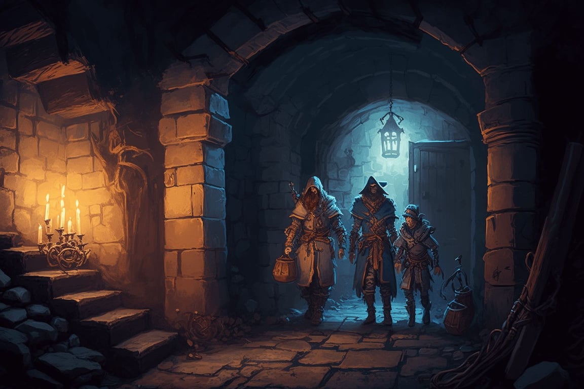 Cover art for Fantasy on AI Dungeon