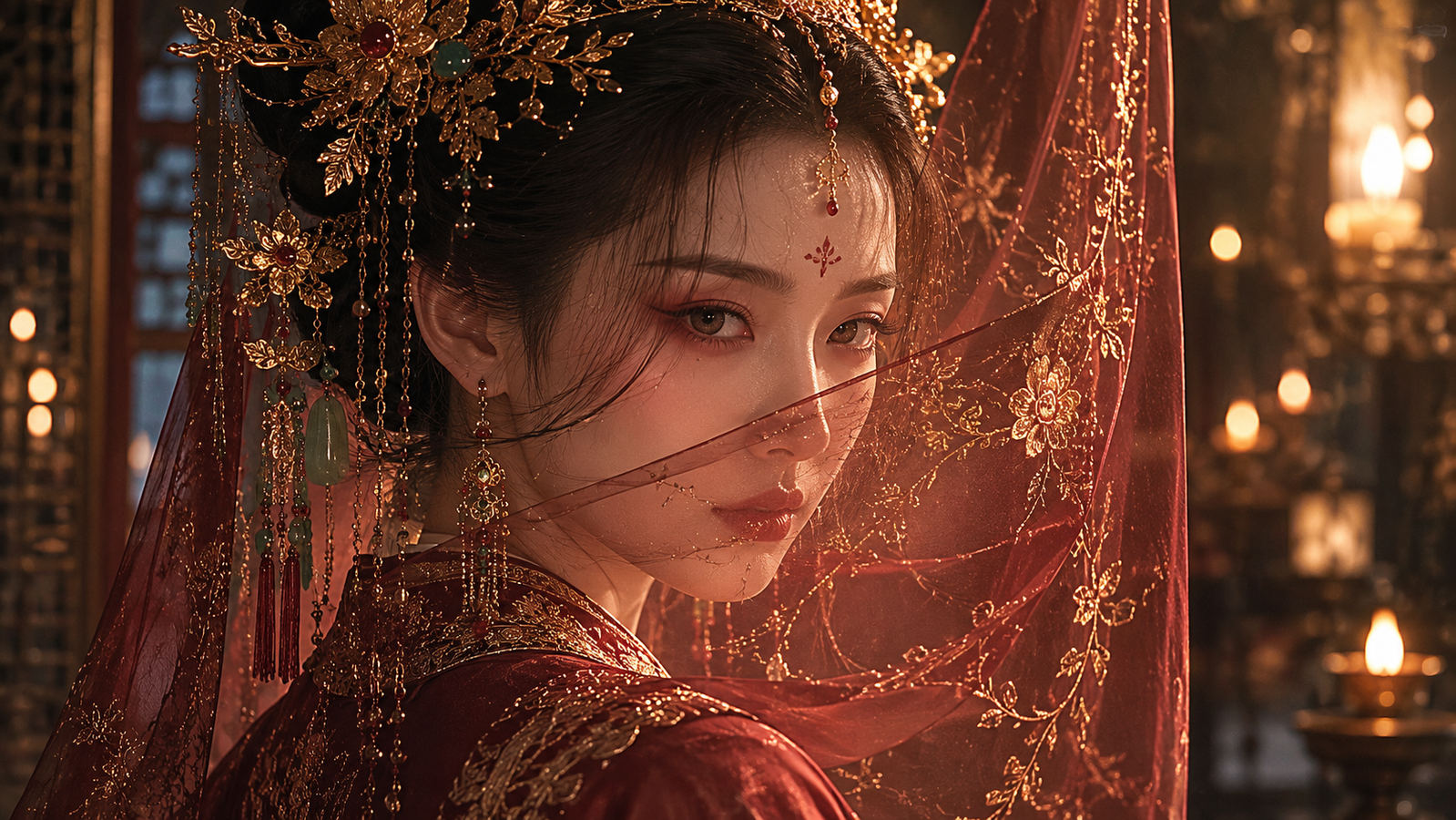 Cover art for The Gilded Crown of Aurelia, a court drama world on Voyage