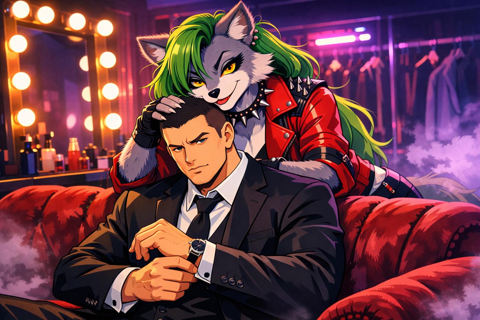 Cover art for The Manager of a Showstopper, a fnaf scenario on AI Dungeon