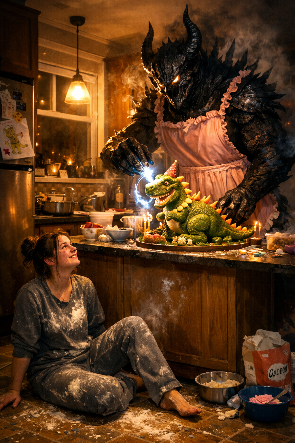 Cover art for A Cake for Loved Ones, a drama scenario on AI Dungeon