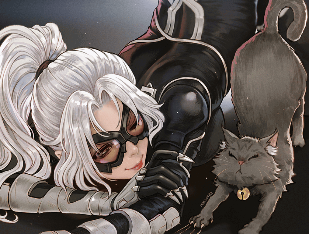 Cover art for Bad Luck Black Cat, a marvel scenario on AI Dungeon